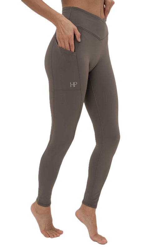 Brown Zayana is more than just a legging