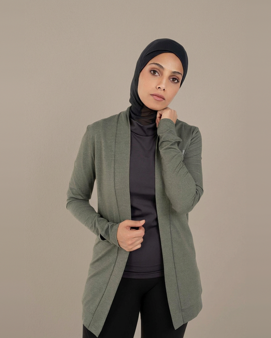 Black - Fatima Mesh black front