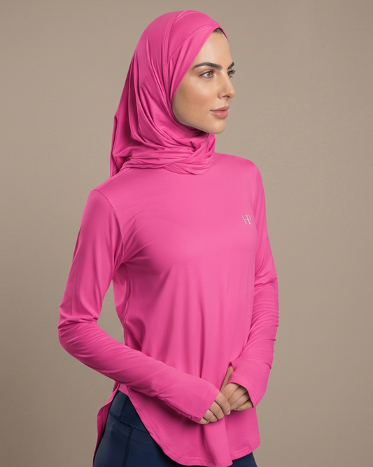 Hot pink Noha hot pink side