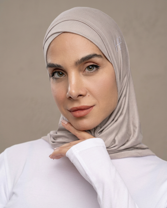 Beige - Noha Jersey neutral front
