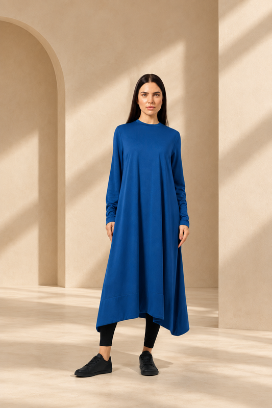 Royal Blue Sofia abaya