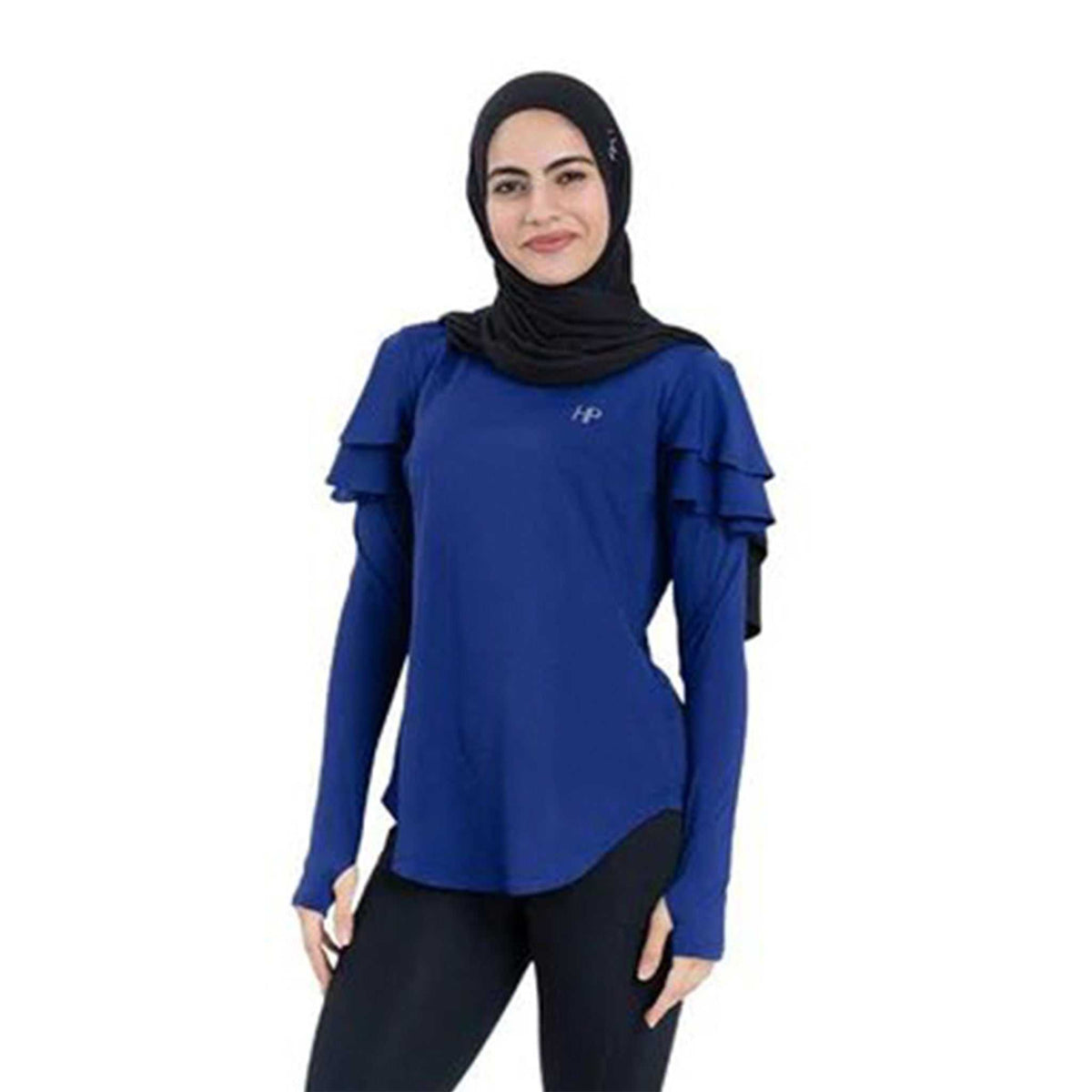 Double Ruffle Long Sleeve - Aya