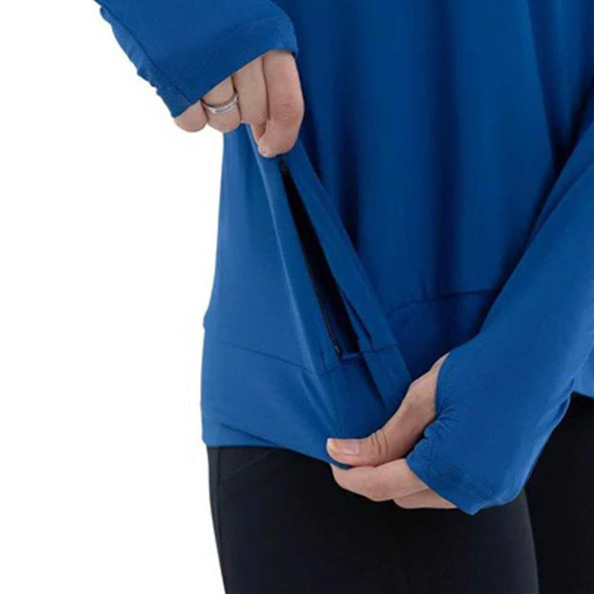 Oversized Collar Loose Top in Lightweight fabric - Hajar