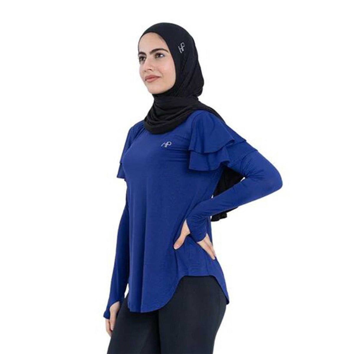 Double Ruffle Long Sleeve - Aya