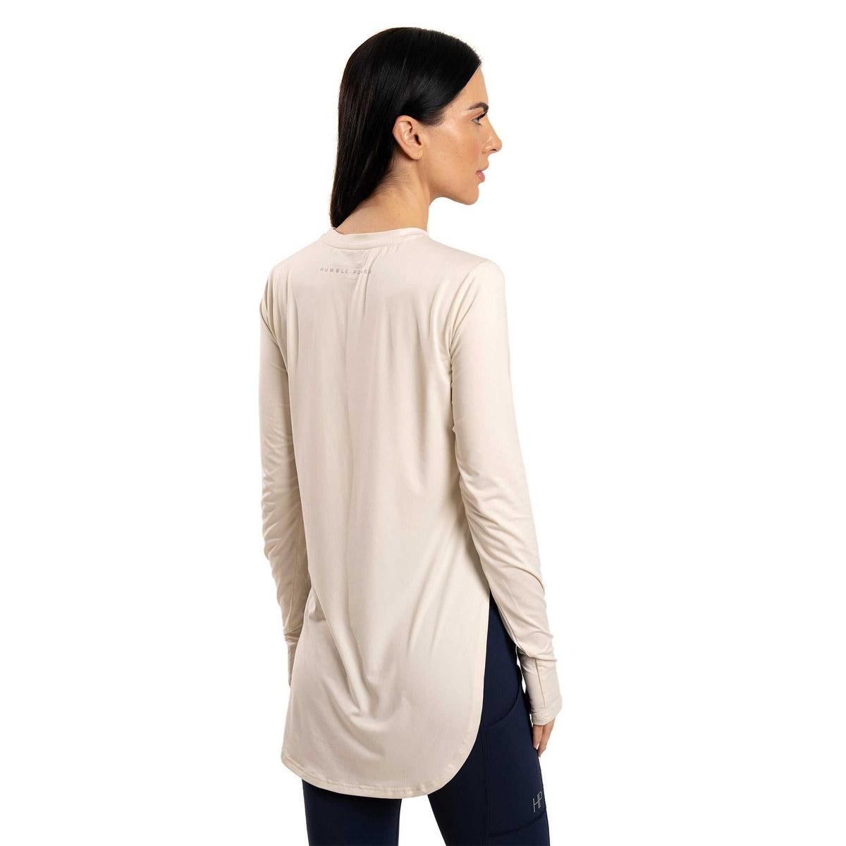 Classic Long Top in Lightweight fabric - Hind