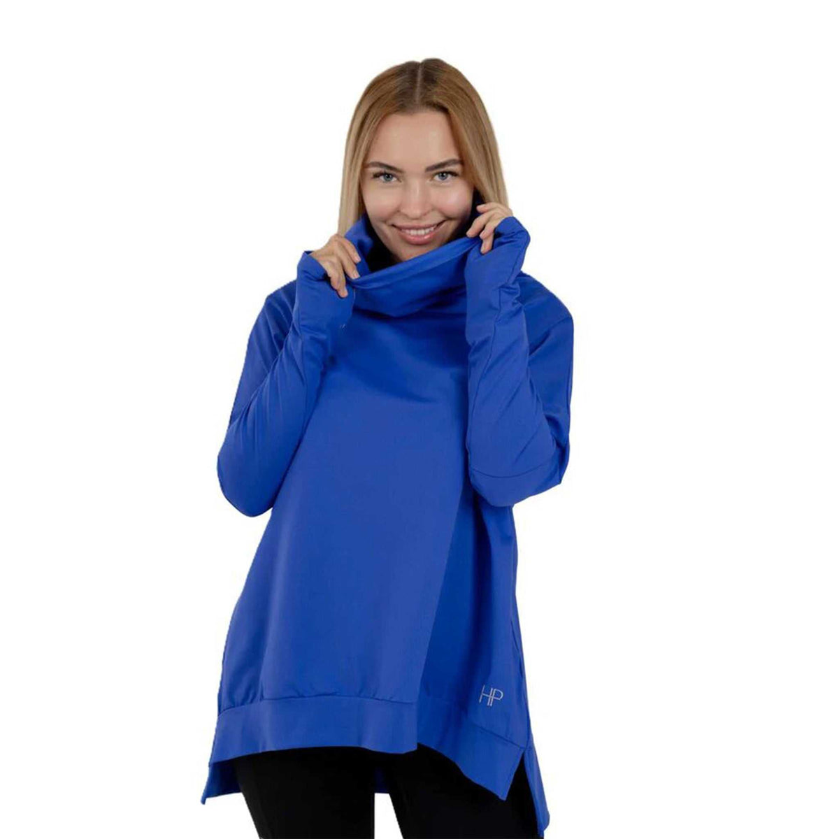Hajar Fleece – Oversized Collar Loose Top for Winter