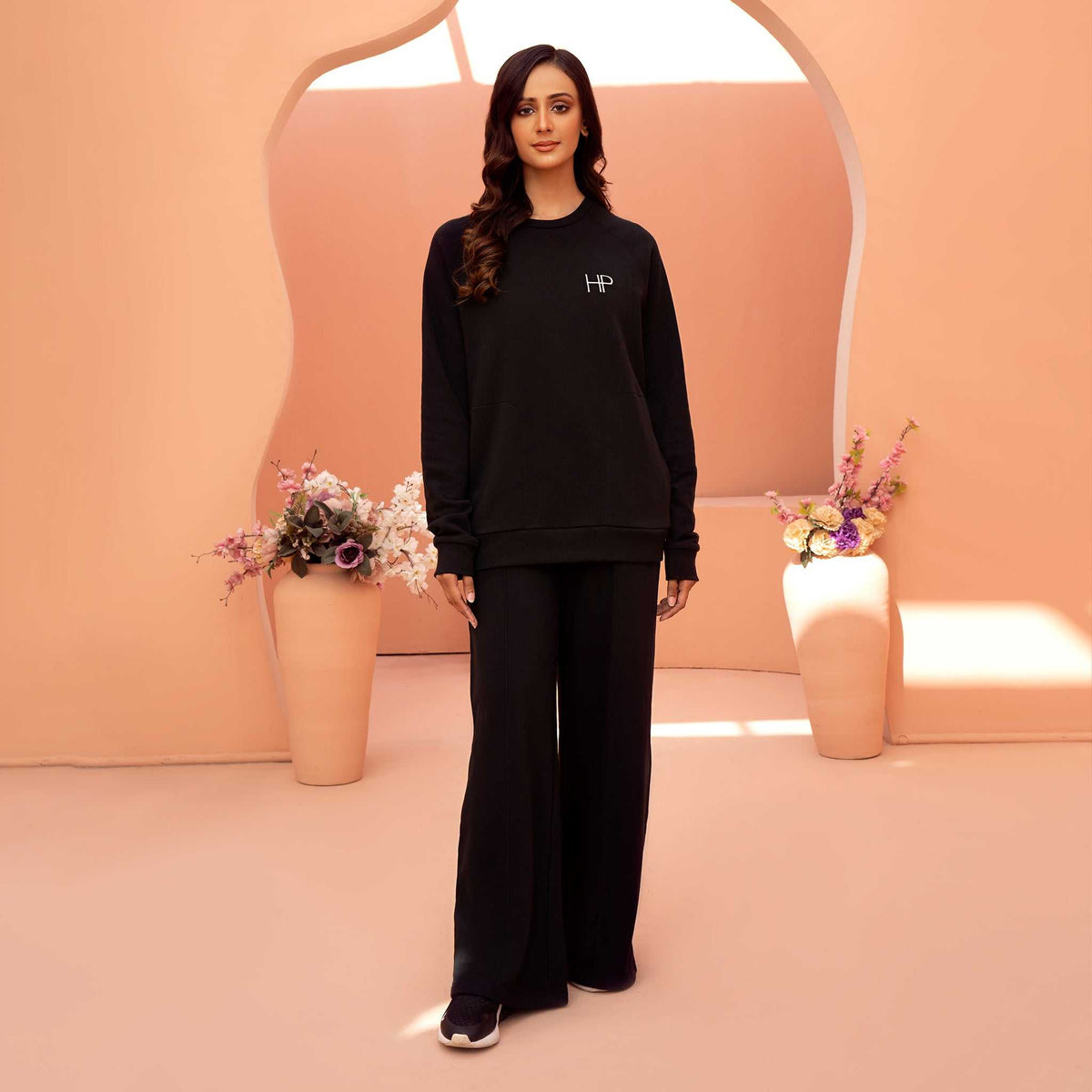Long Sleeves Terry Top - Lana