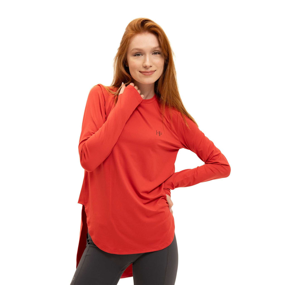 Classic Long Top in Lightweight fabric - Hind