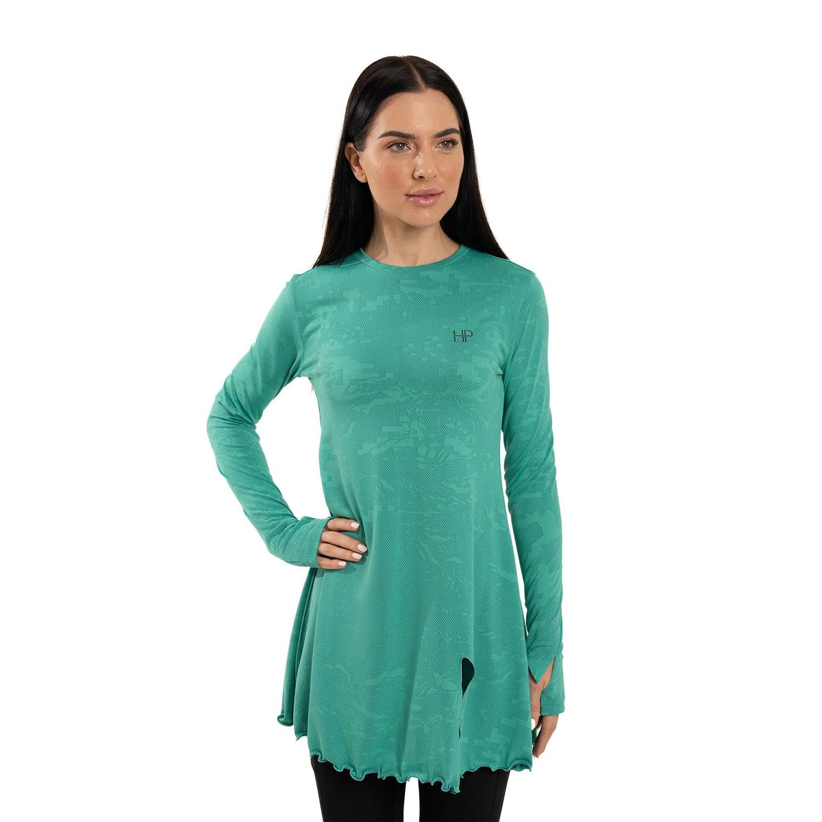 Luxurious Long Feminine Top - Maha