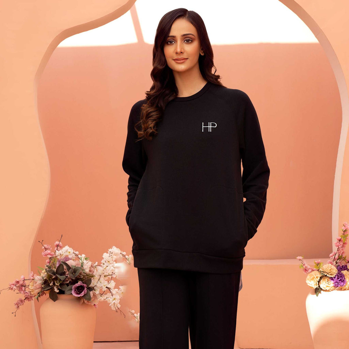Long Sleeves Terry Top - Lana