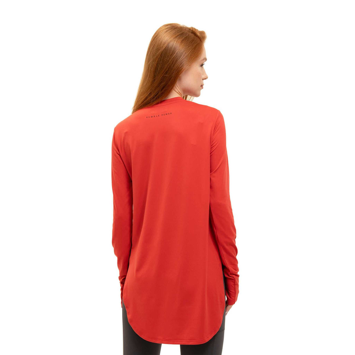 Classic Long Top in Lightweight fabric - Hind