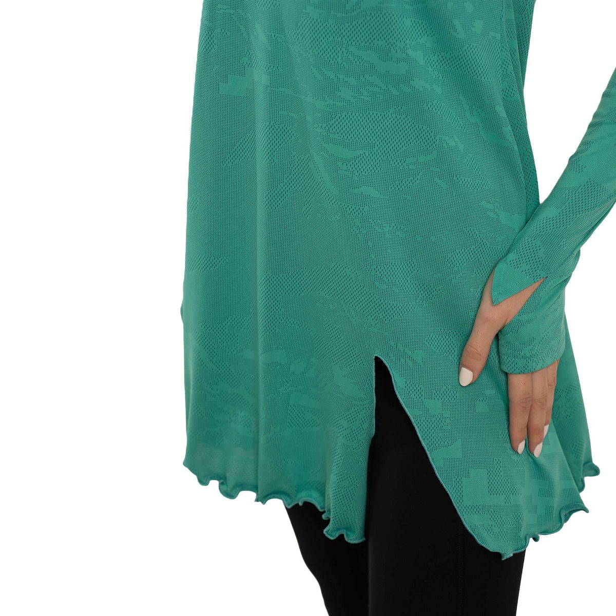 Luxurious Long Feminine Top - Maha