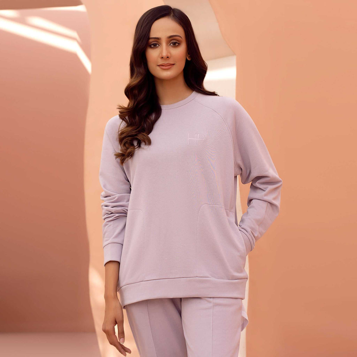 Long Sleeves Terry Top - Lana