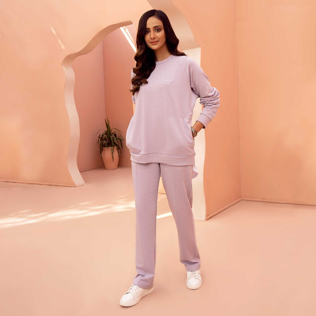 Long Sleeves Terry Top - Lana