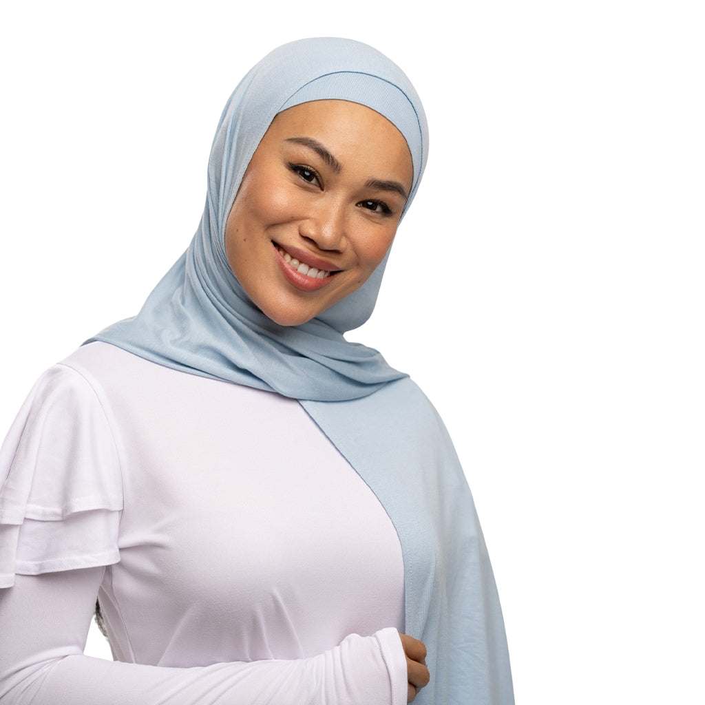 خديجة – حجاب جيرسي جاهز بدون دبابيس، حجاب رياضي