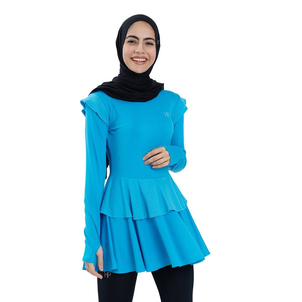 Double Skirt Long Top - Ayana