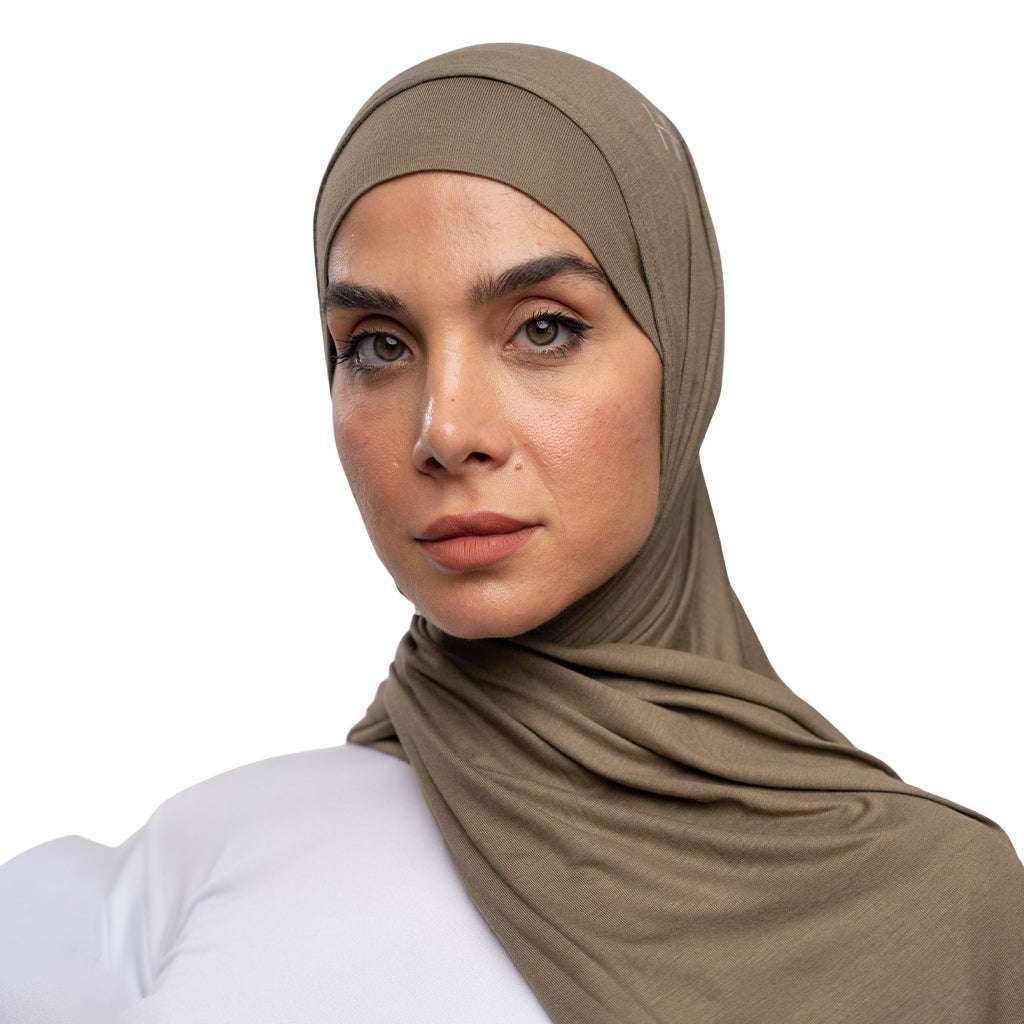 خديجة – حجاب جيرسي جاهز بدون دبابيس، حجاب رياضي