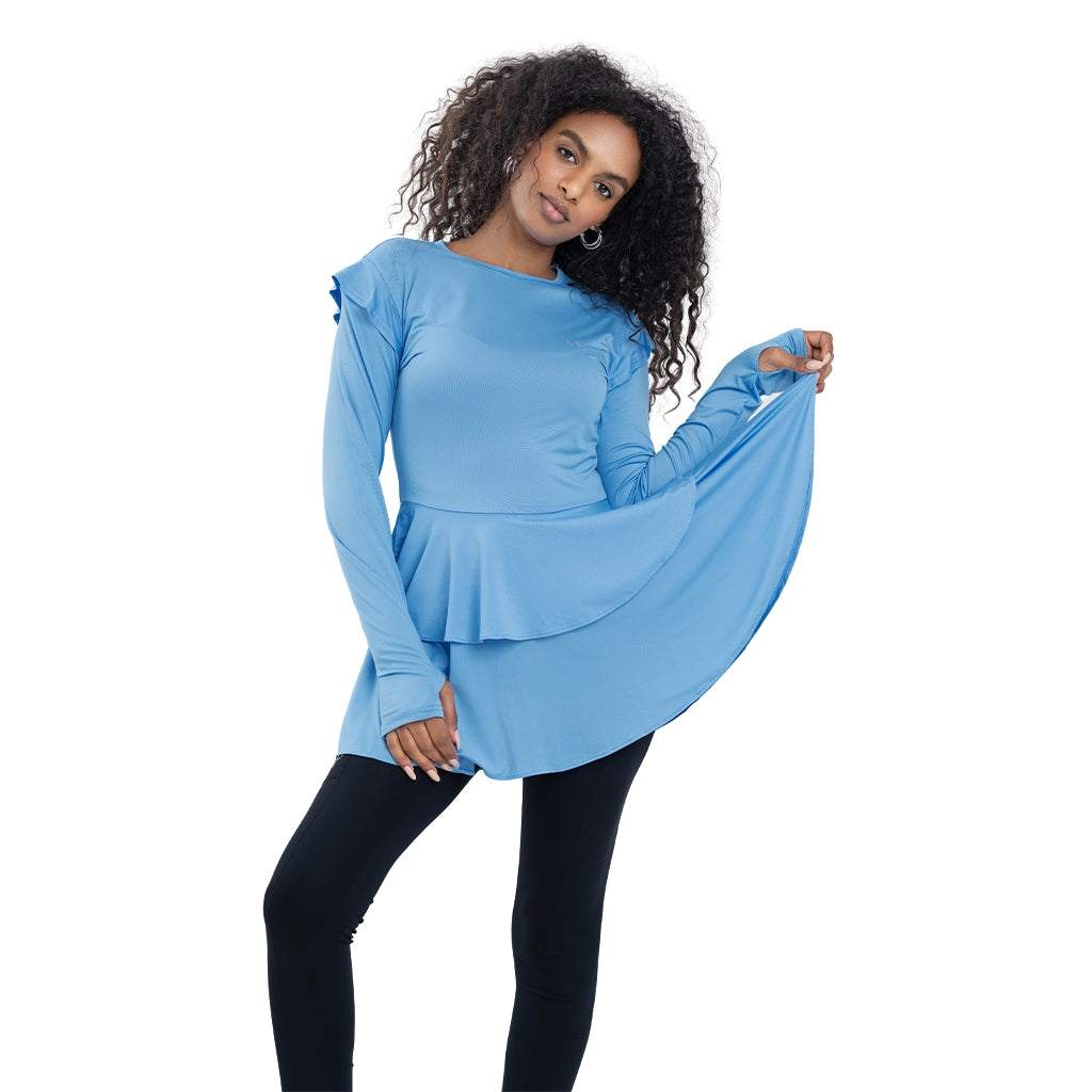 Double Skirt Long Top - Ayana