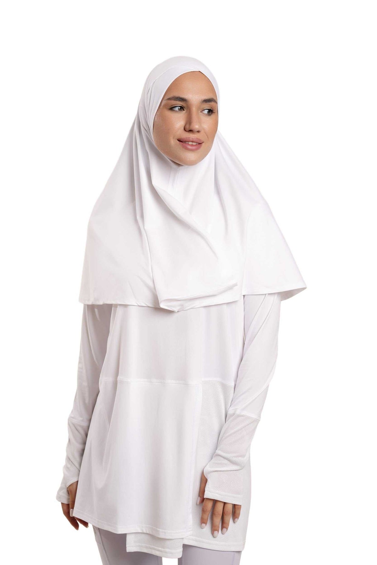 Noha – Criss-Cross Sport Hijab with Double-Loop Secure Fit