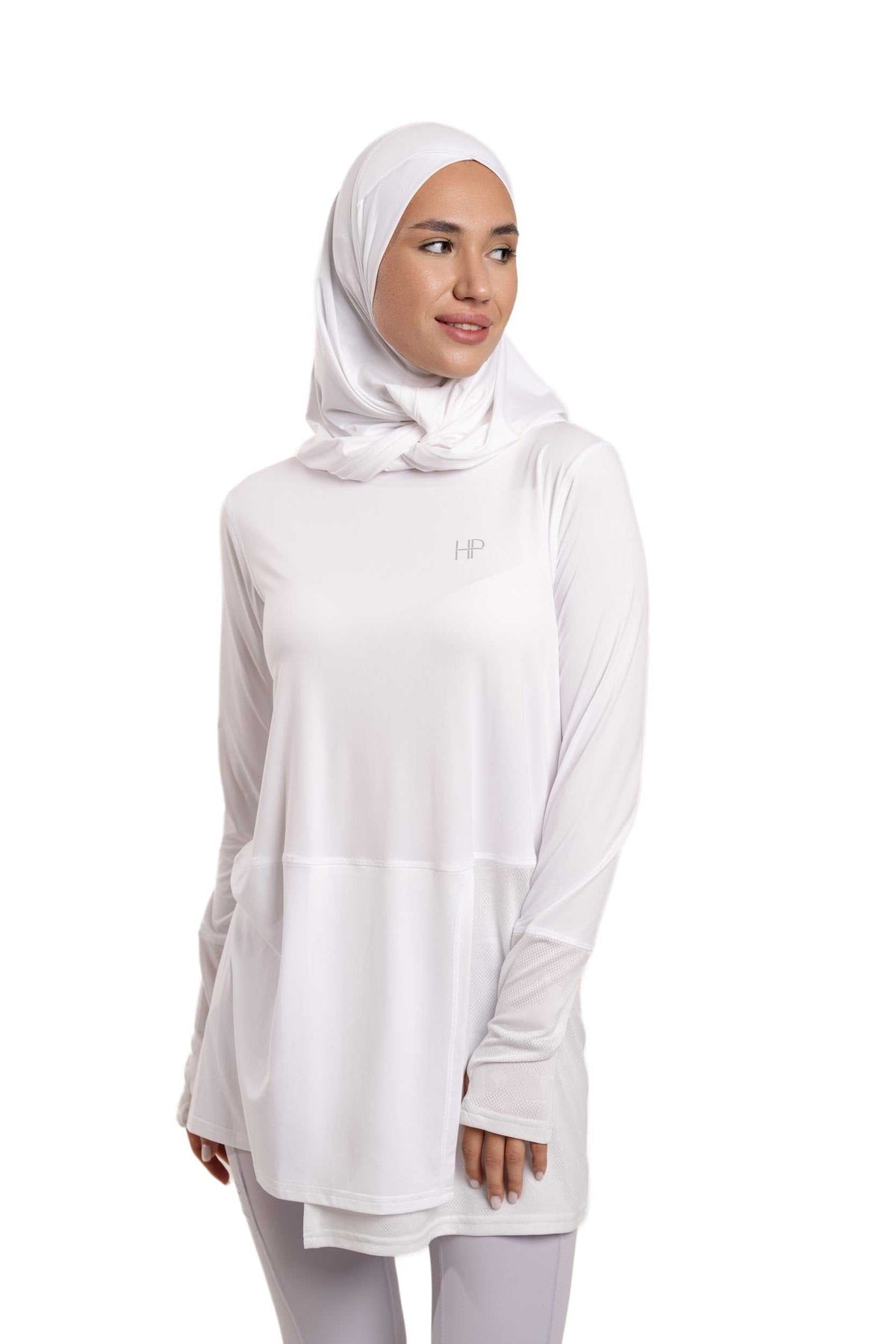 Noha – Criss-Cross Sport Hijab with Double-Loop Secure Fit