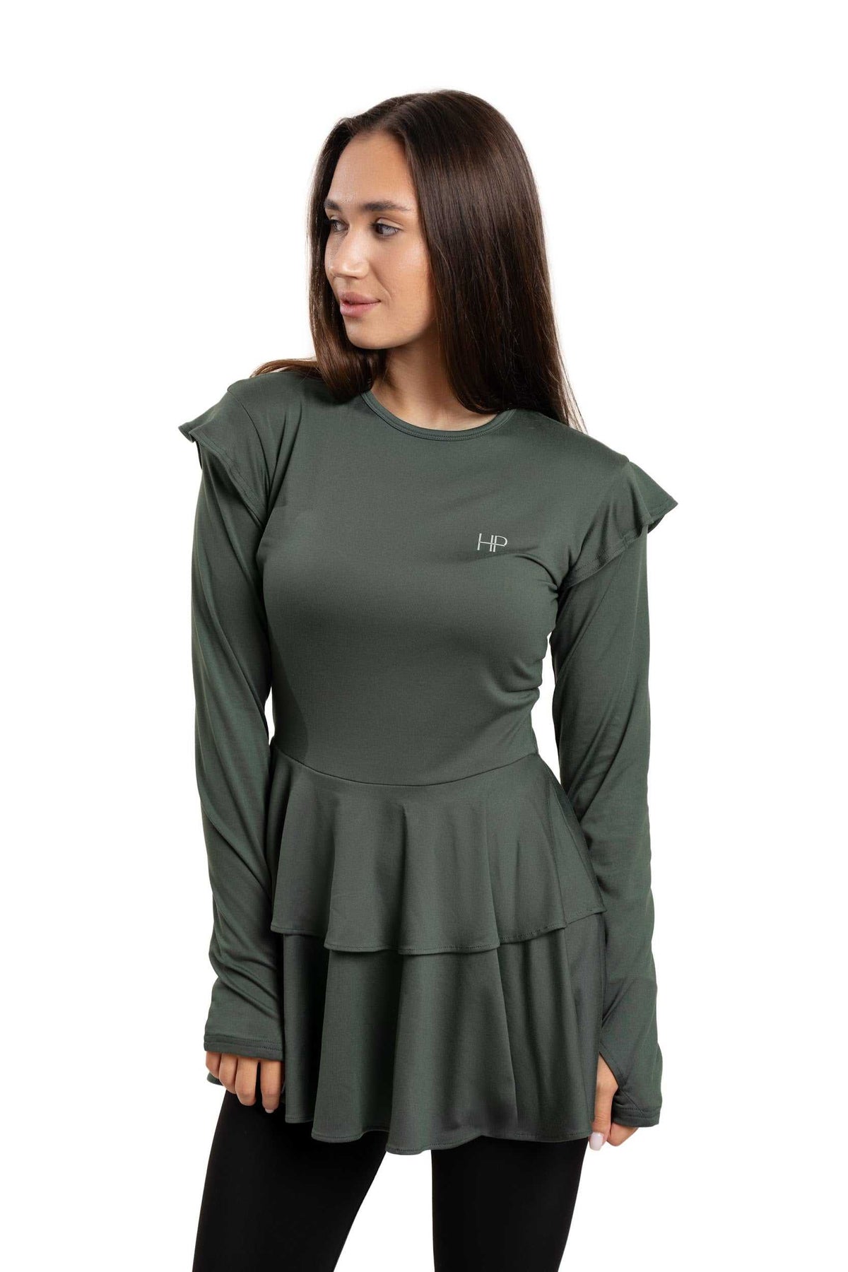 Double Skirt Long Top - Ayana