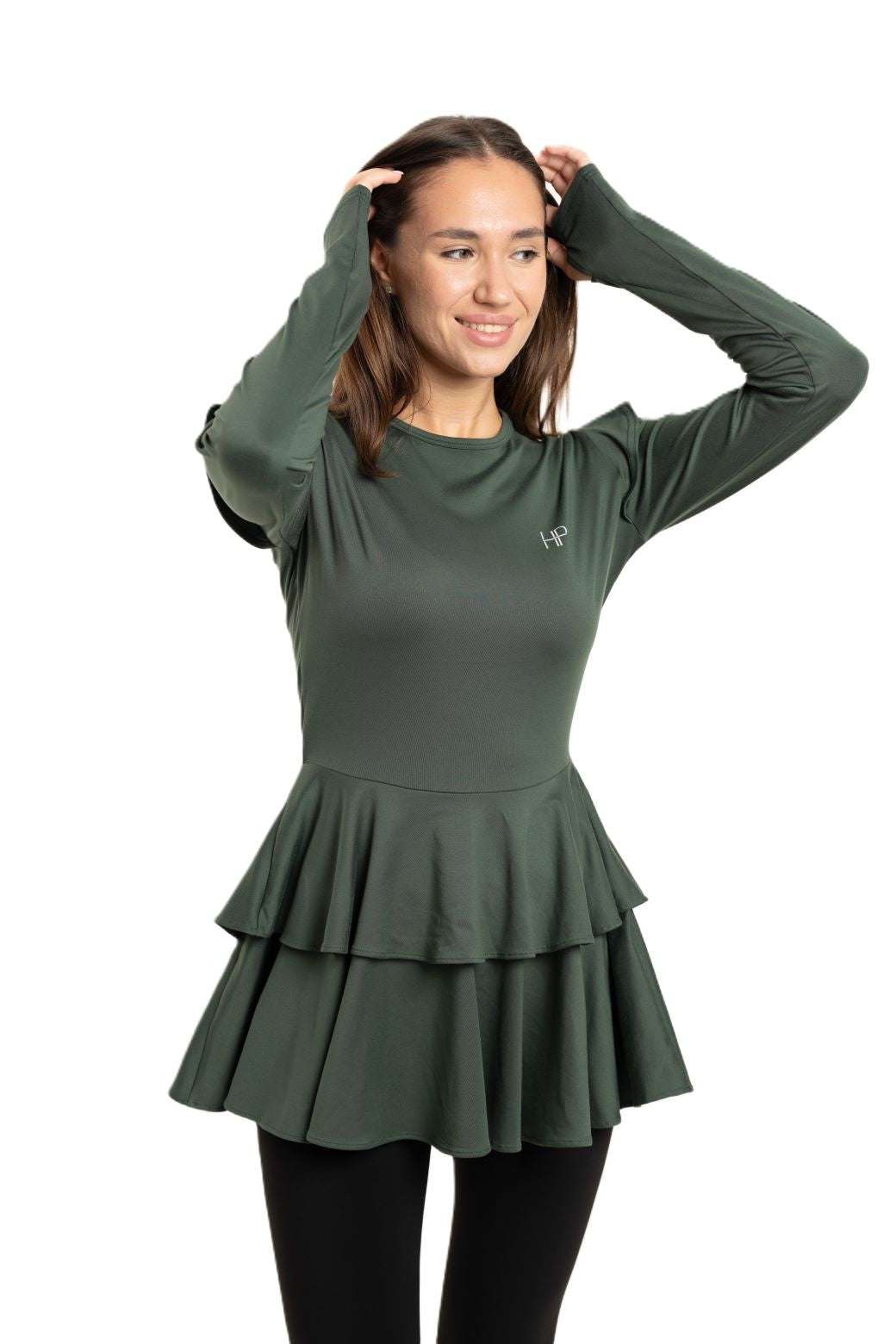 Double Skirt Long Top - Ayana