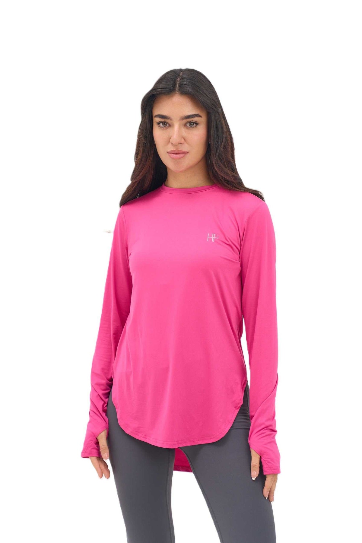 Classic Long Top in Lightweight fabric - Hind