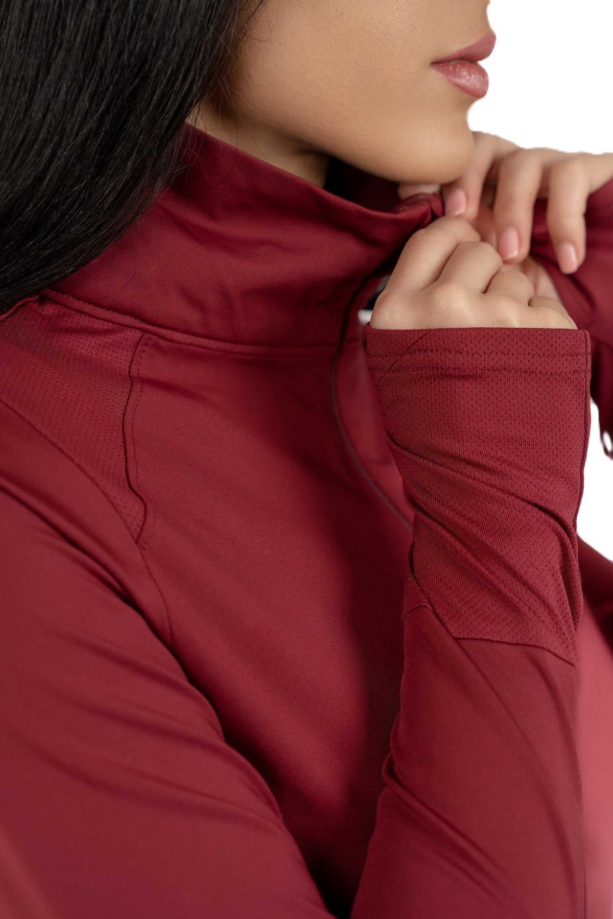 Nedia – Hip-Covering Zip Sports Jacket