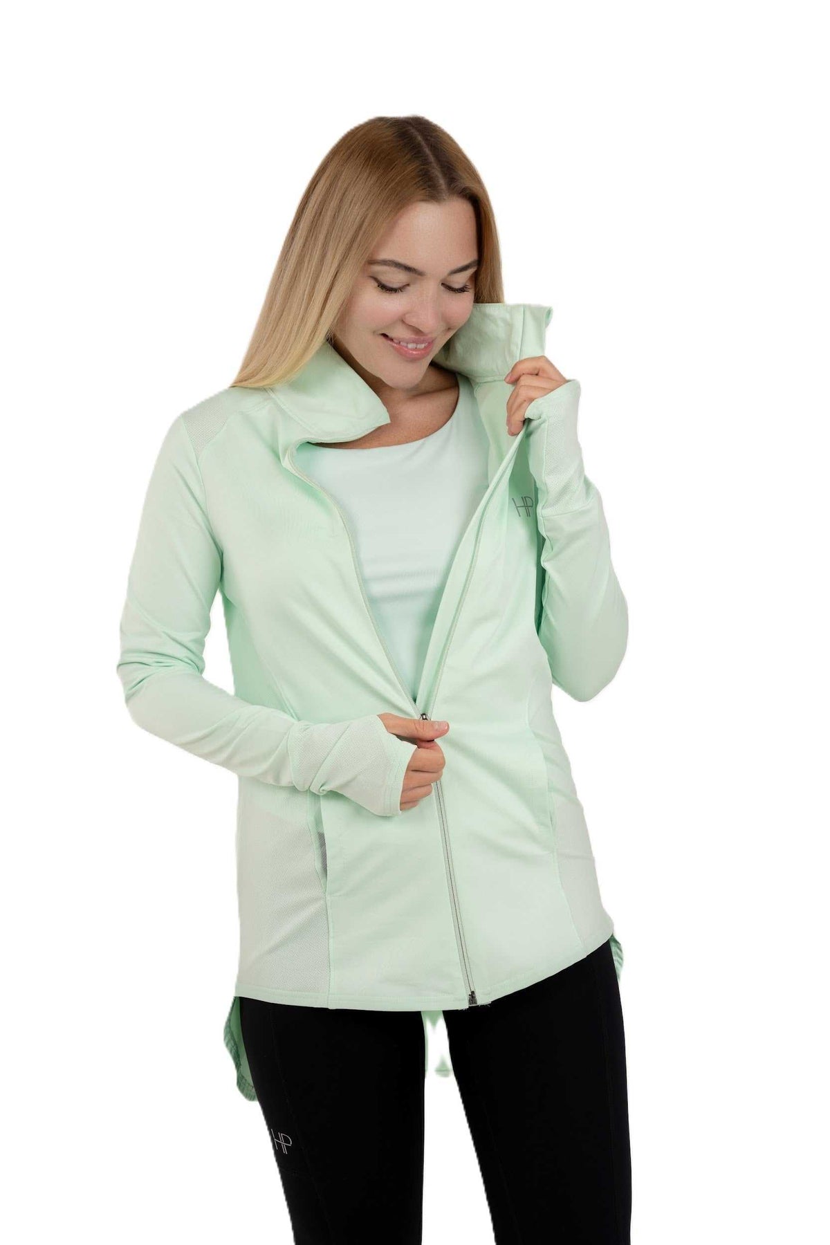 Nedia – Hip-Covering Zip Sports Jacket