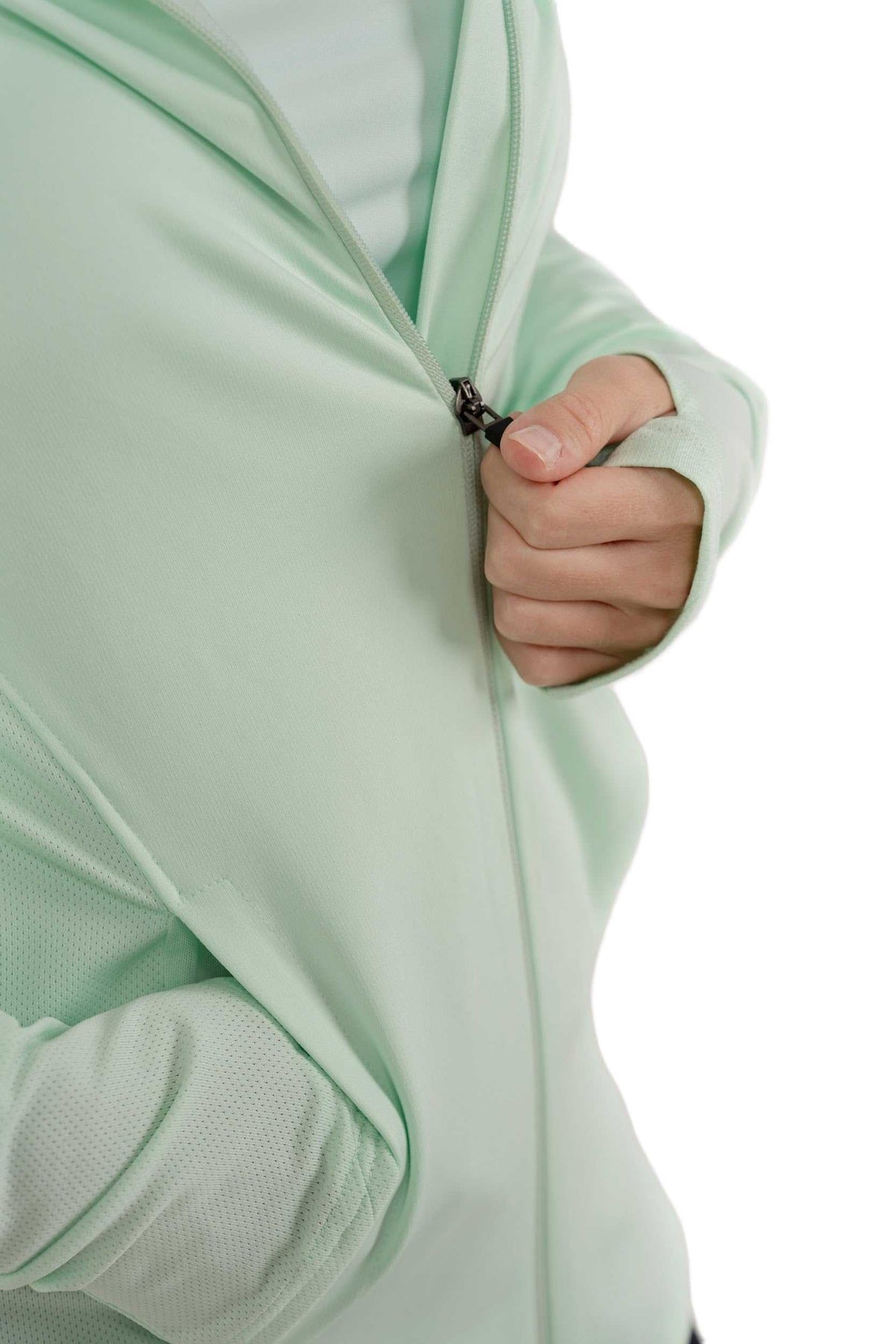 Nedia – Hip-Covering Zip Sports Jacket