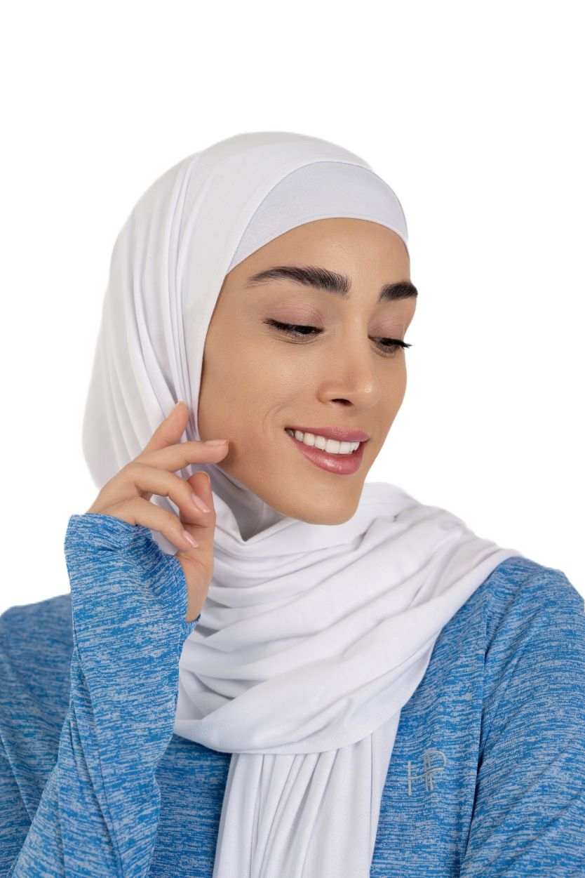 خديجة – حجاب جيرسي جاهز بدون دبابيس، حجاب رياضي