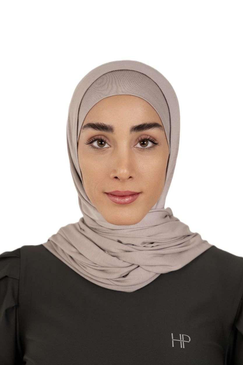 خديجة – حجاب جيرسي جاهز بدون دبابيس، حجاب رياضي