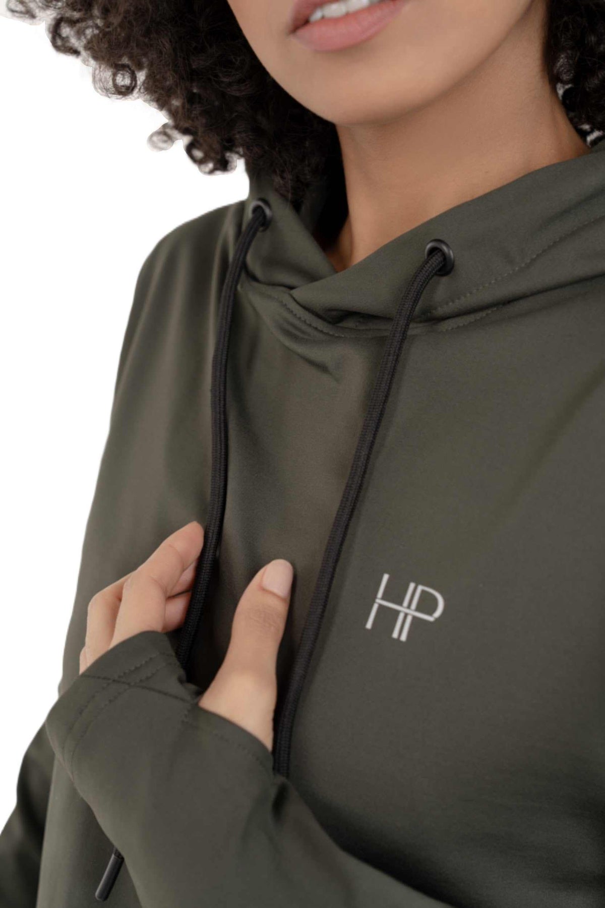 Dalya Fleece – Knot-Front Winter Hoodie
