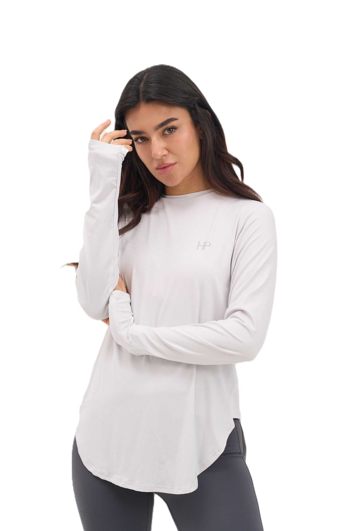 Classic Long Top in Lightweight fabric - Hind