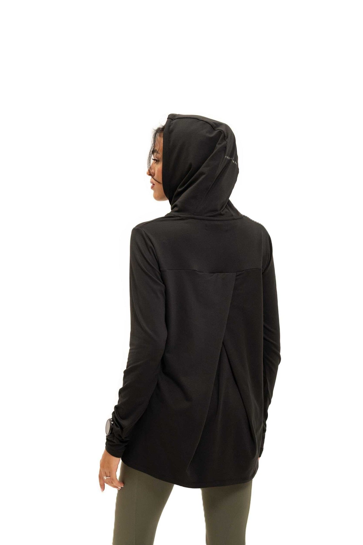A-Line Hoodie with Back Design - Sherien