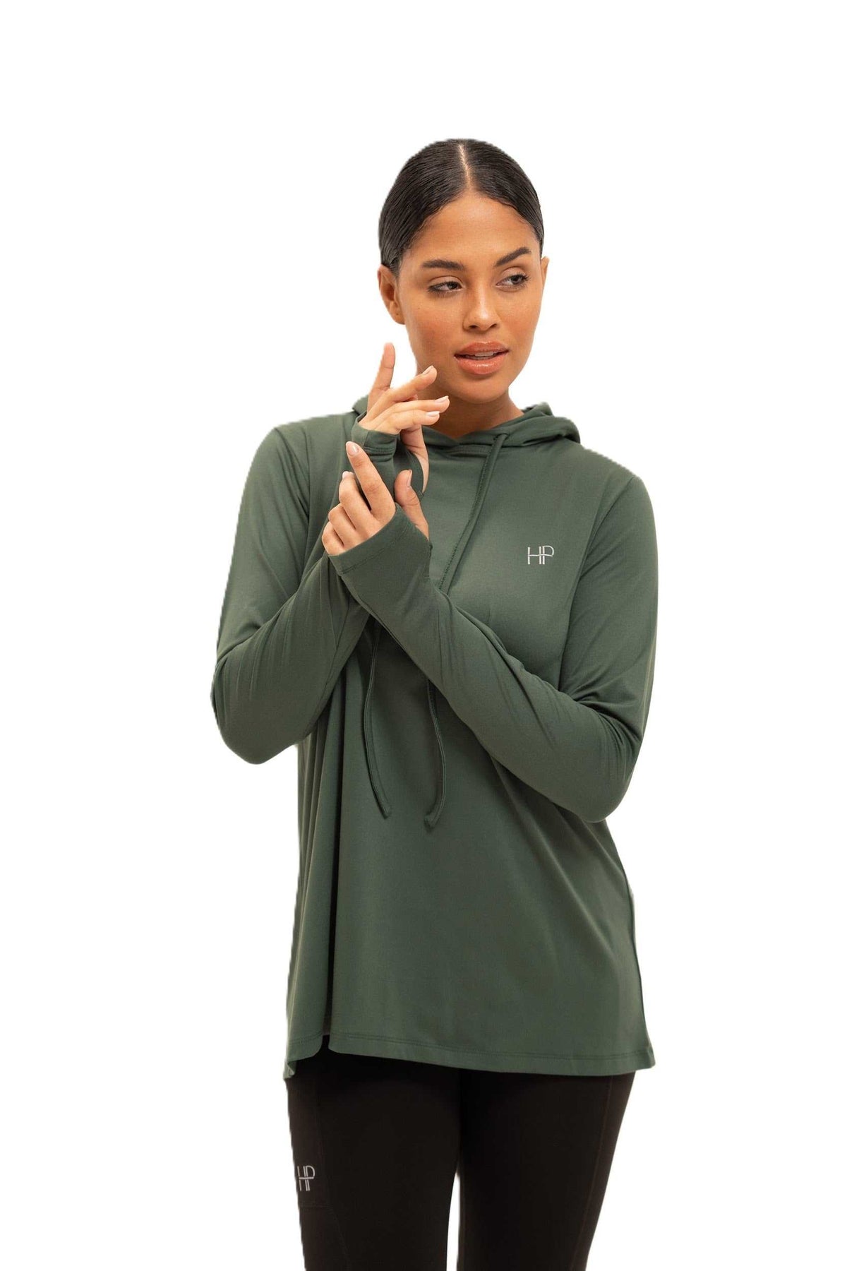 A-Line Hoodie with Back Design - Sherien