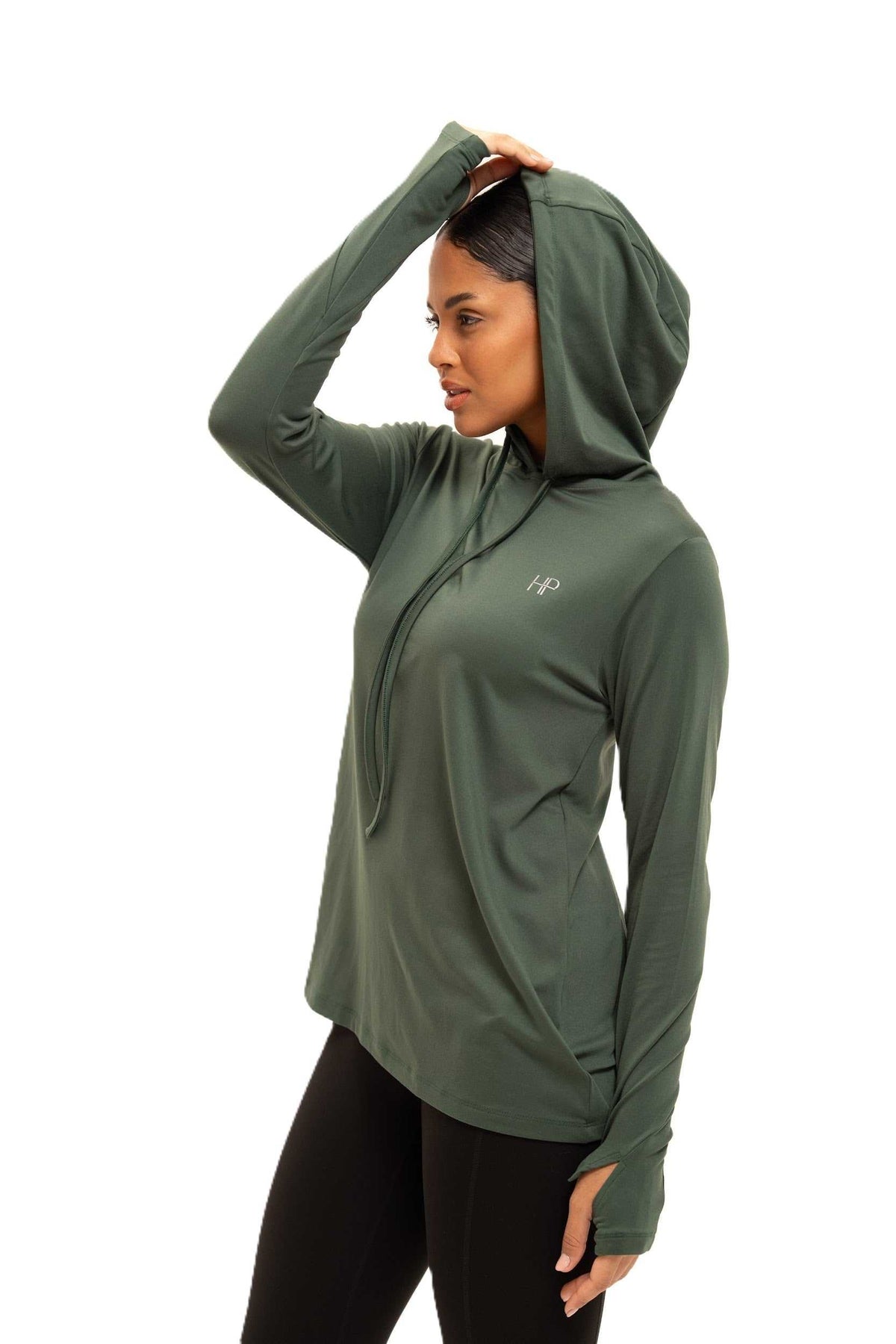 A-Line Hoodie with Back Design - Sherien