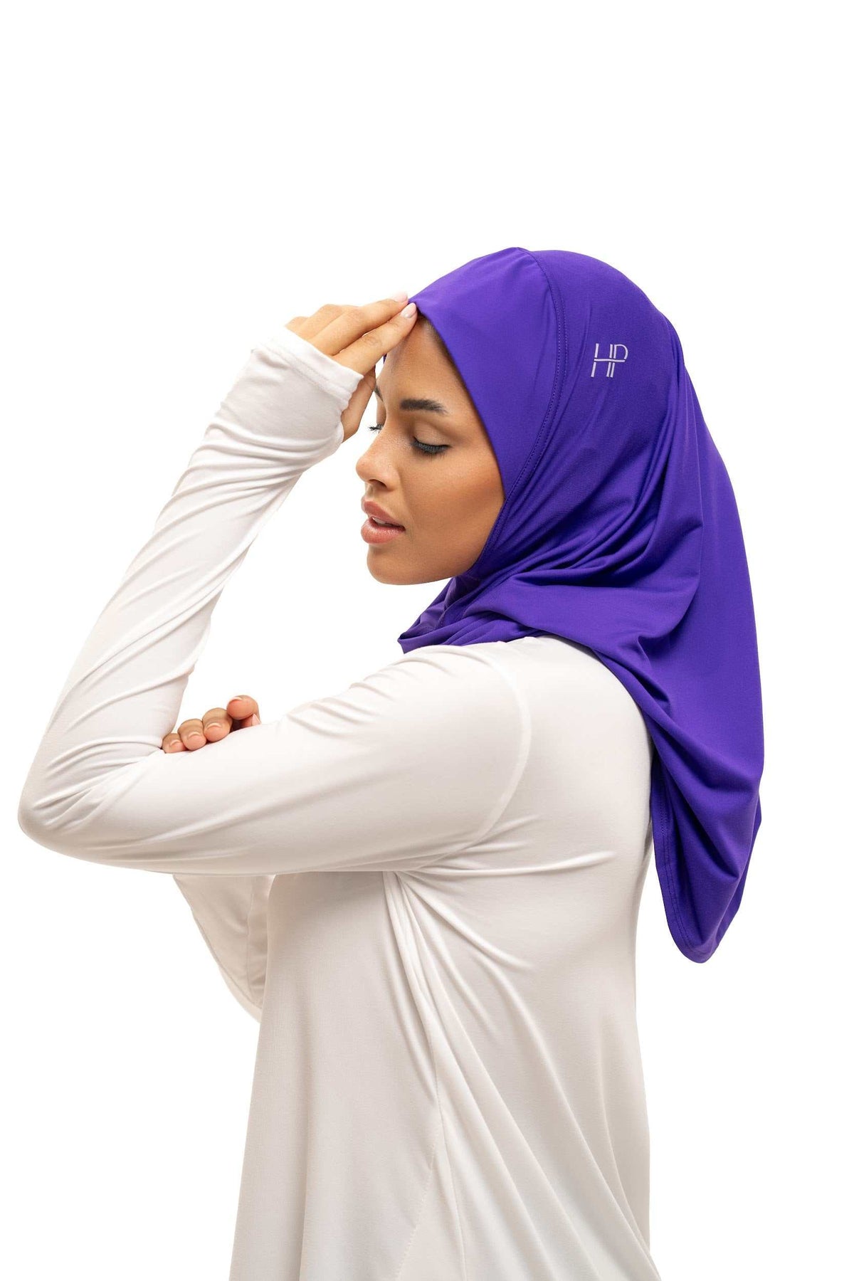 Noha – Criss-Cross Sport Hijab with Double-Loop Secure Fit