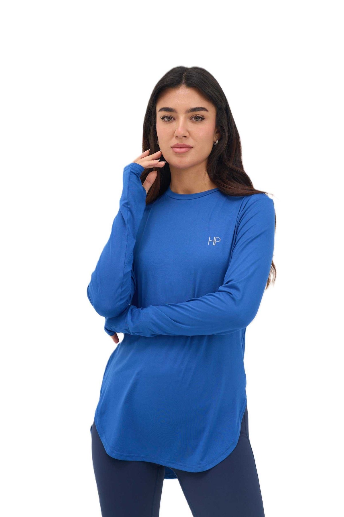 Classic Long Top in Lightweight fabric - Hind