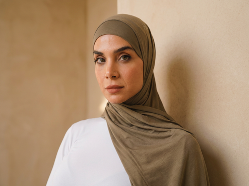 Instant Lycra Jersey Hijab - Khadija