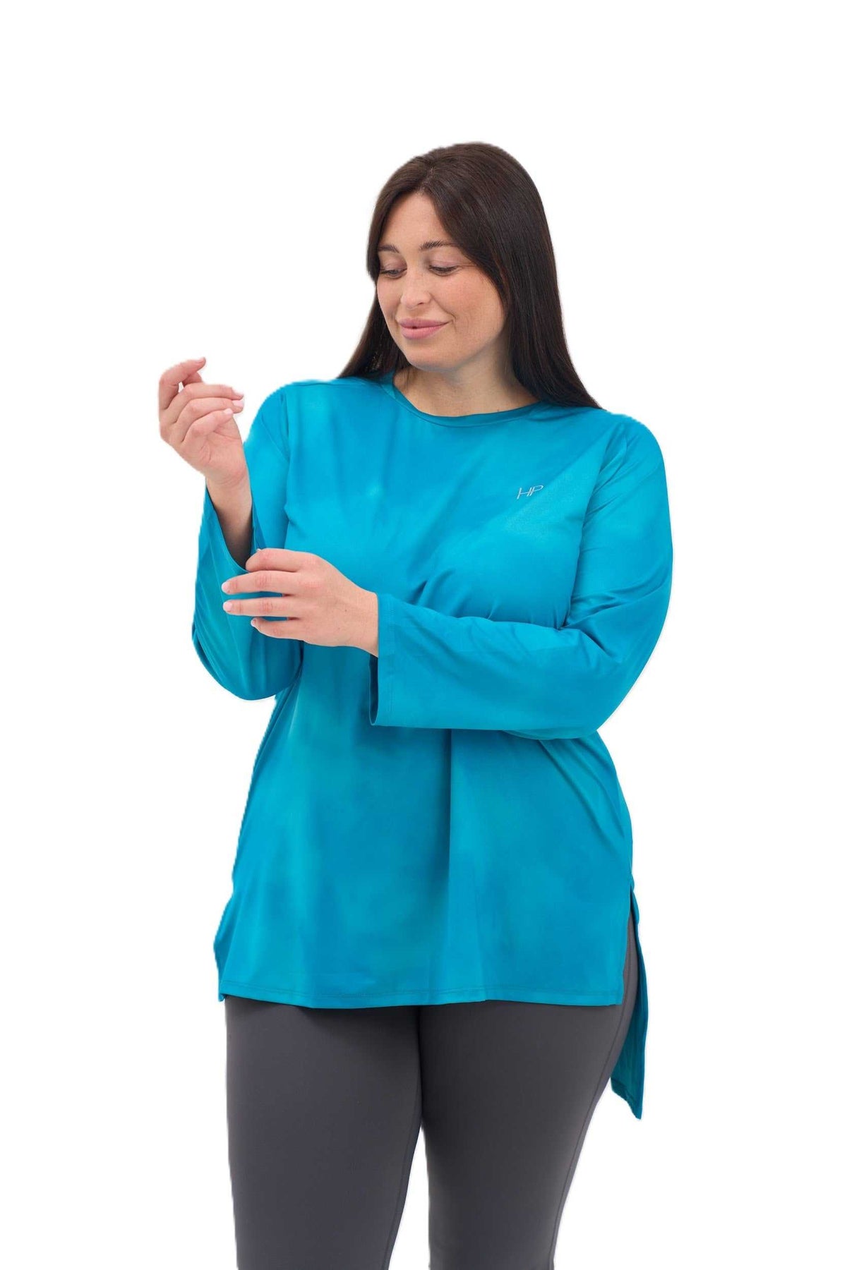 Modest Fit with Split Hem - Lubna Plus
