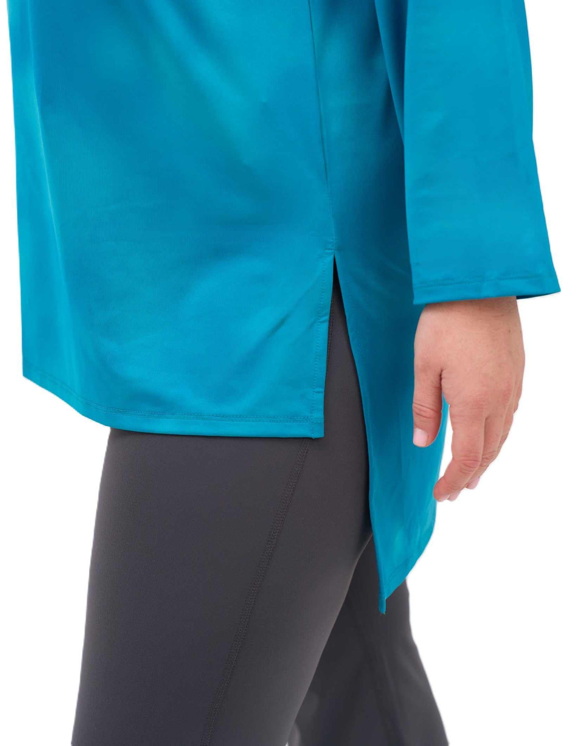 Modest Fit with Split Hem - Lubna Plus