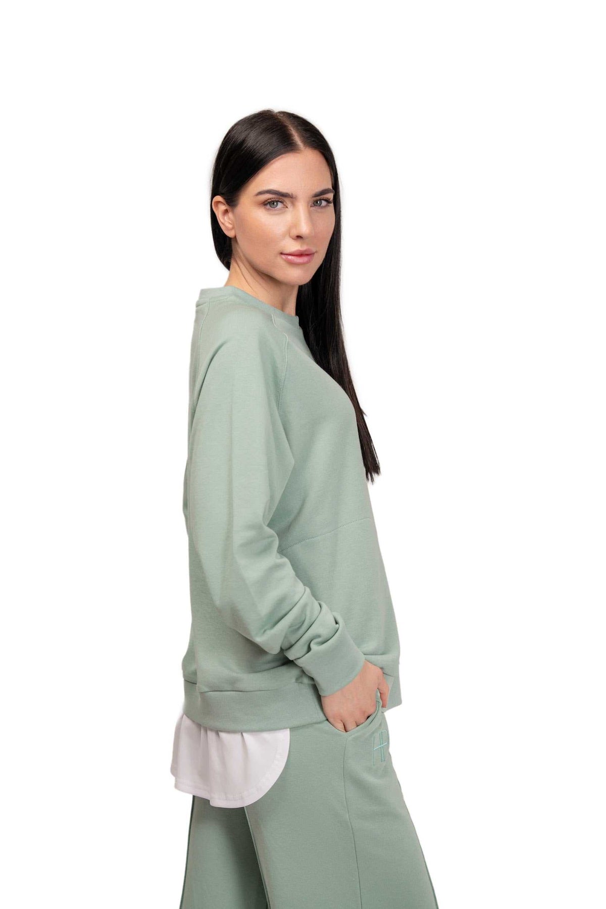 Long Sleeves Terry Top - Lana
