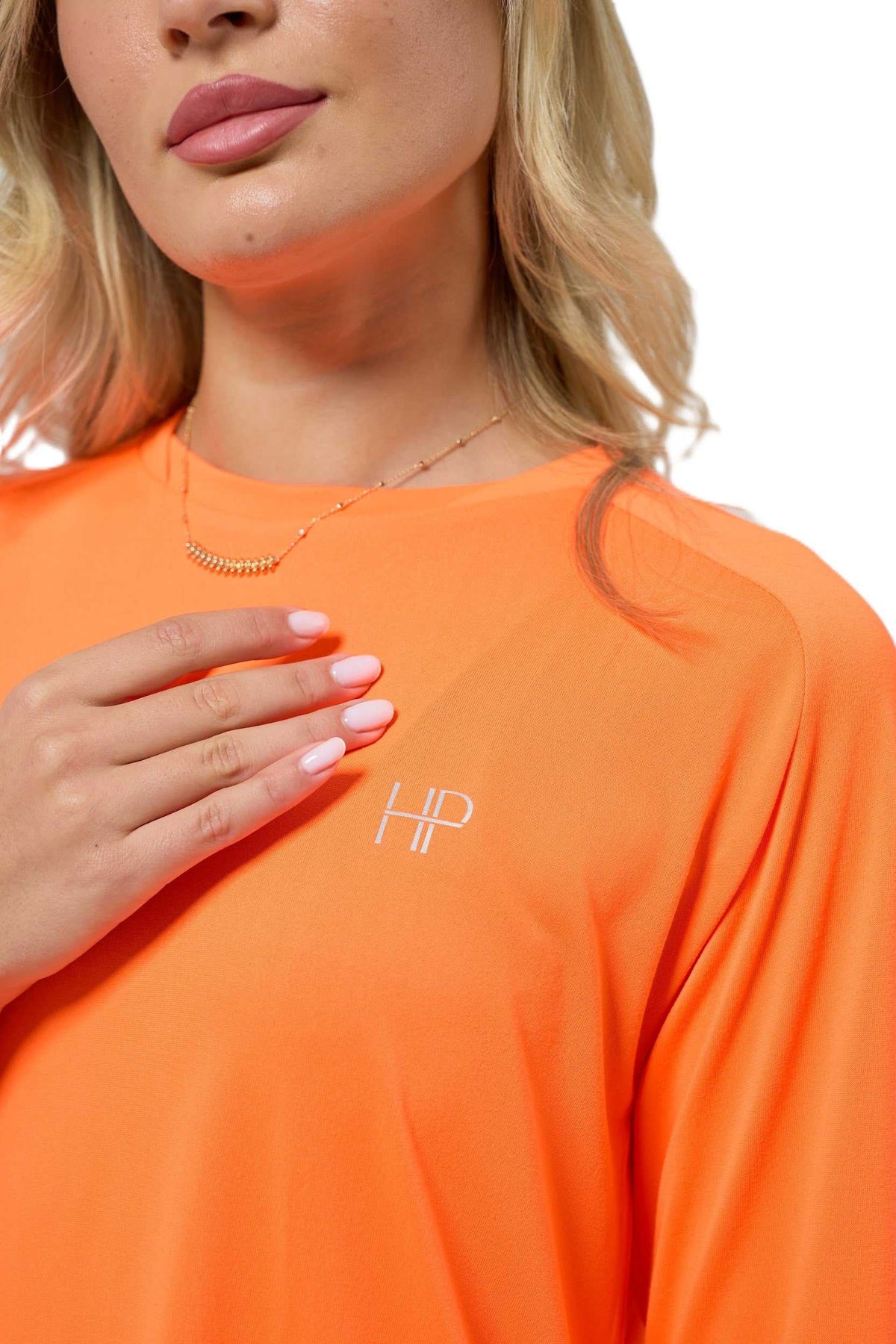 Lubna – Long Modest Sports Top with Split Hem
