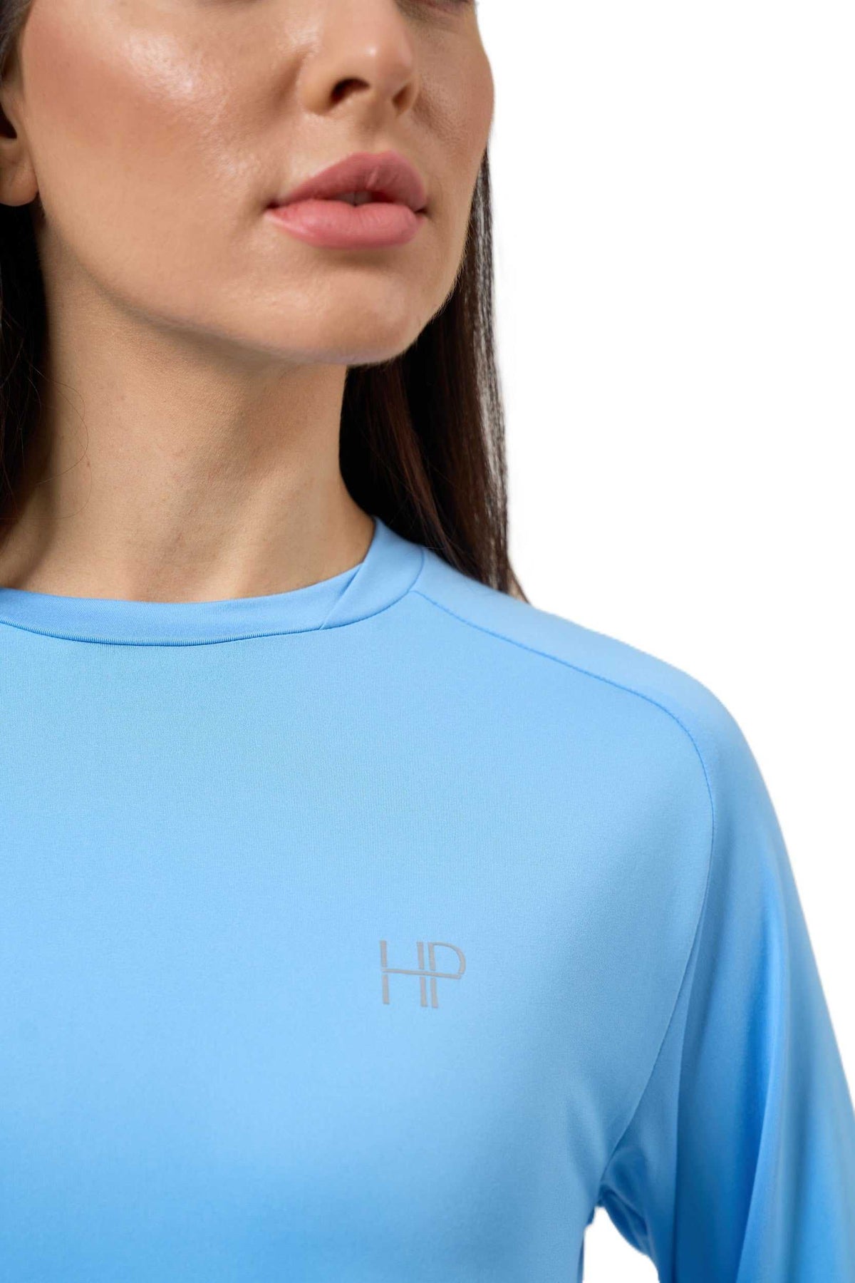 Lubna – Long Modest Sports Top with Split Hem