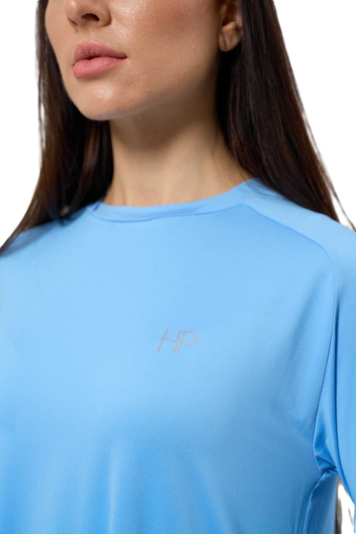 Lubna – Long Modest Sports Top with Split Hem