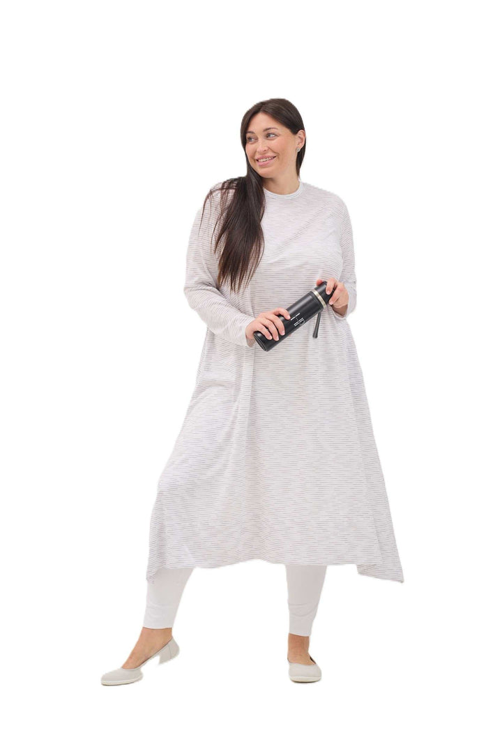 stripe Walking Abaya 