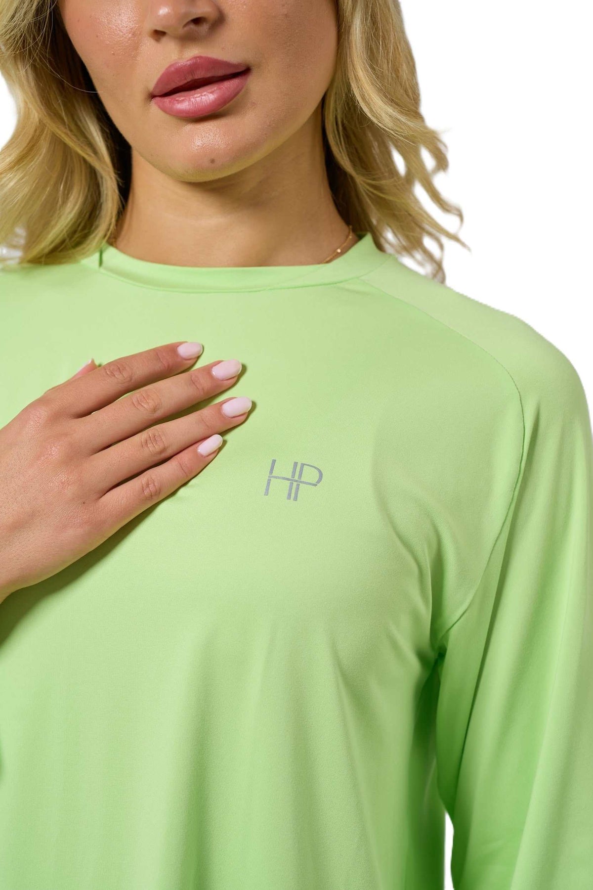 Lubna – Long Modest Sports Top with Split Hem