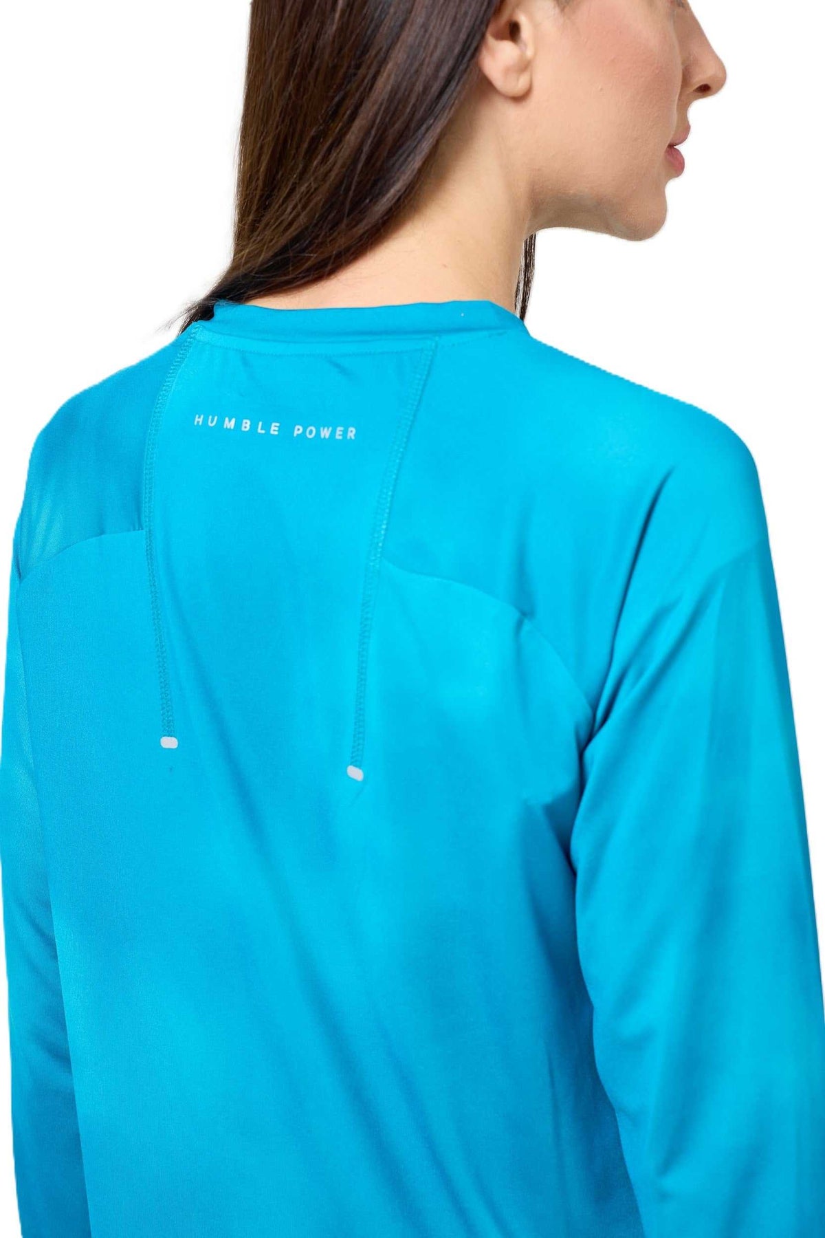 Lubna – Long Modest Sports Top with Split Hem