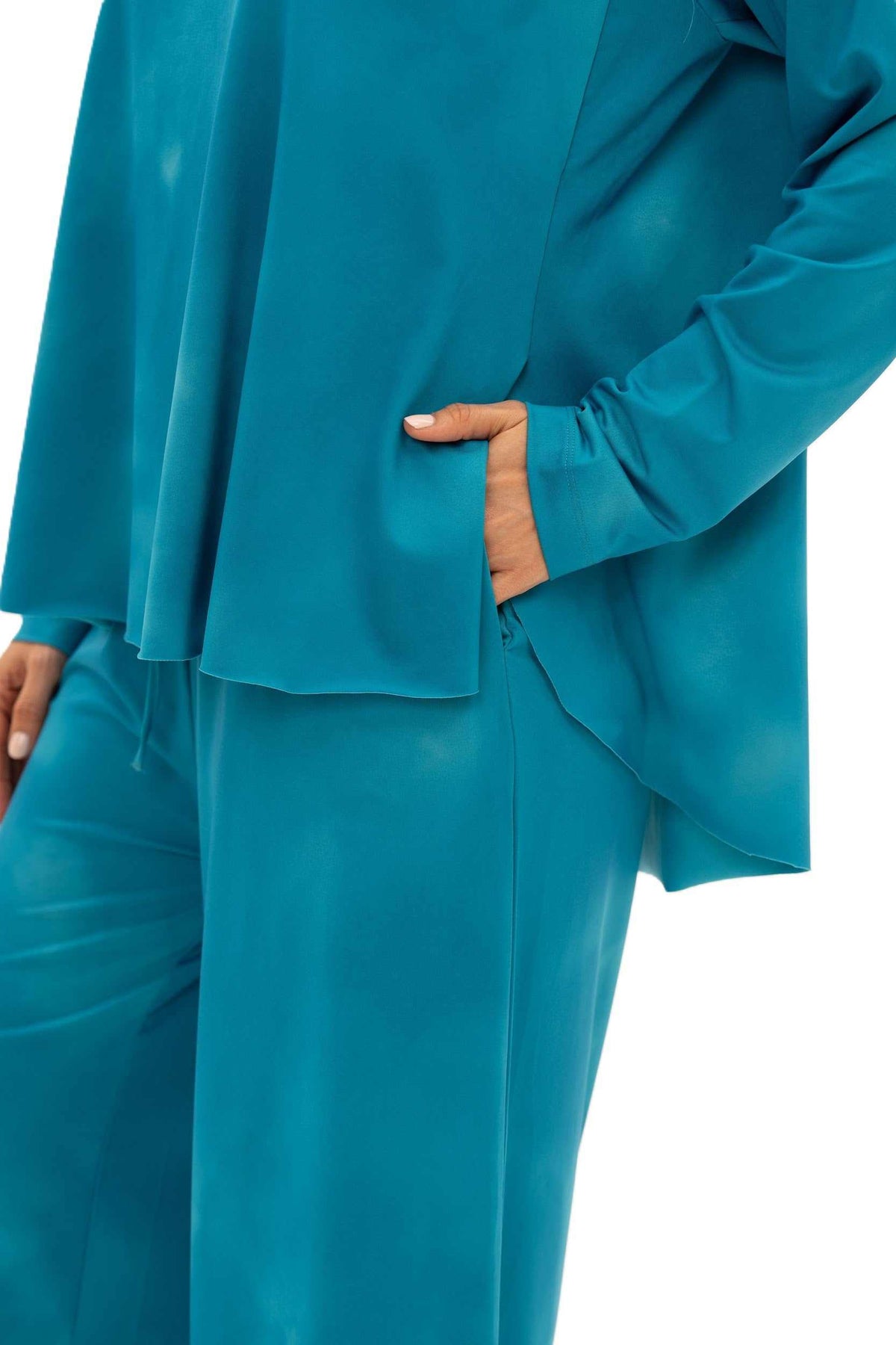 Siena Set – Oversized Shirt & Flowy Pants, Modest Co-ord